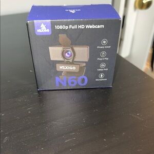 N60 1080p Full HD Webcam - Black